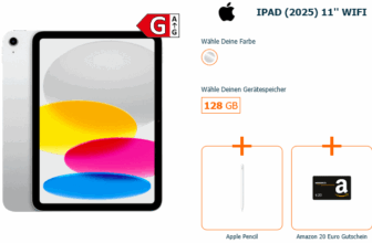 [2025黑五][超级补贴]iPad 2025 + 原装笔只需要1欧