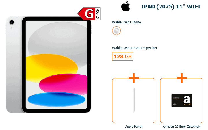 [2025黑五][超级补贴]iPad 2025 + 原装笔只需要1欧