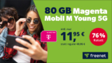 freenet Telekom Magenta Mobil Young 年轻人 5G 套餐超级折扣