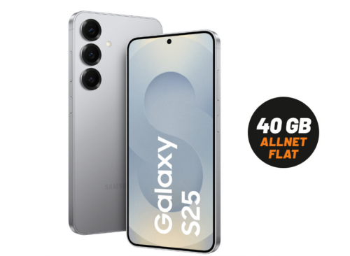 Klarmobil <em>Samsung Galaxy S25 + Allnet Flat 40 GB</em>